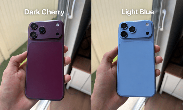 Mô hình 4 màu sắc iPhone 18 Pro Max