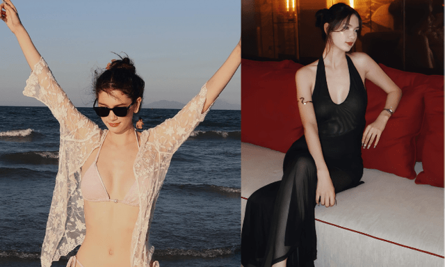 Không nhận ra em gái búp bê của thủ môn Lâm Tây: 19 tuổi sexy hết nấc, diện bikini khoe body 