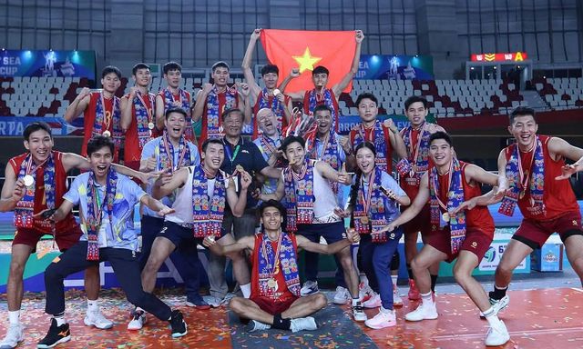 Vô địch SEA V.Cup, bóng chuyền nam Việt Nam giành vé tham dự AVC Cup 2027