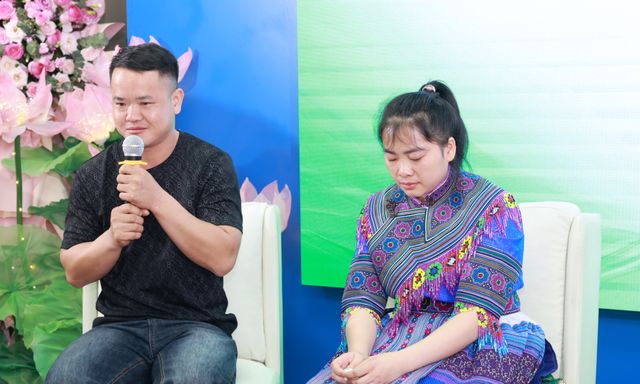 Gần 10 năm mong con, đôi vợ chồng người Mông bật khóc khi được hỗ trợ IVF miễn phí 100%