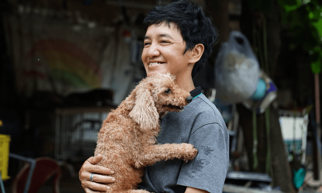 Nữ shipper cưu mang gần 100 chú chó bị bỏ rơi ở TP.HCM: 