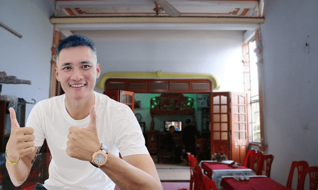 Căn nhà ở quê của Công Vinh