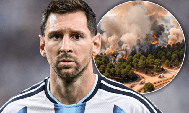 Bị Tây Ban Nha đánh bại ở World Cup, Messi vẫn âm thầm quyên góp tiền tỷ giúp người dân Madrid sau thảm họa cháy rừng, nhận mưa lời khen