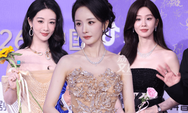 Dương Mịch lộng lẫy át vía Lưu Thi Thi, Dương Tử visual không ai tin nổi tại lễ trao giải Bách Hoa