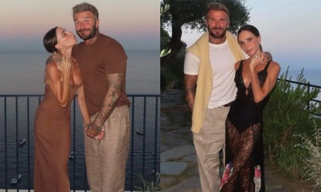 Victoria Beckham diện váy xuyên thấu khoe nội y sexy tình tứ bên David Beckham tại nơi lần đầu hẹn hò vào 29 năm trước