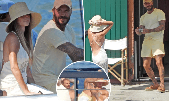 Có là cầu thủ lừng danh David Beckham cũng phải miệt mài chụp ảnh 