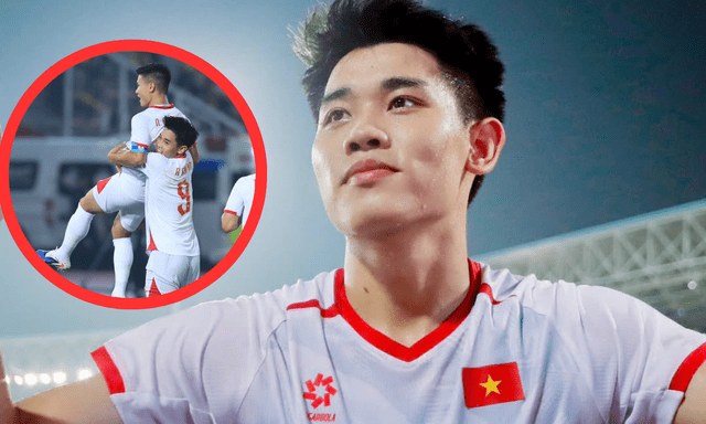Đình Bắc nói về khoảnh khắc bế Quang Hải ăn mừng: 