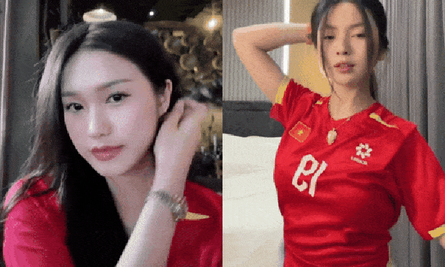 Doãn Hải My, Chu Thanh Huyền xinh đẹp đọ sắc sẵn sàng cổ vũ ĐT Việt Nam đấu Malaysia, visual mỗi người một vẻ mười phân vẹn mười