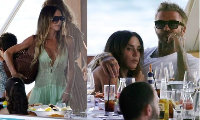 Victoria khoe dáng sexy tuổi 52 trong váy xuyên thấu, tình tứ bên David Beckham giữa kỳ nghỉ xa hoa giá hơn 200 triệu/đêm 