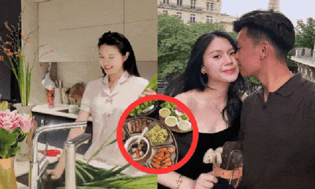 Doãn Hải My, Ngô Tố Uyên - hai nàng hot WAGs vừa xinh vừa đảm, khéo chăm biệt thự bạc tỷ ngày Rằm tháng 7 trước giờ ra sân cổ vũ ĐT Việt Nam