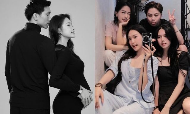 Bụng mang dạ chửa vẫn đưa chồng đi nước ngoài chữa chấn thương, Doãn Hải My khiến dàn WAGs xinh đẹp ĐT Việt Nam nể phục và hết lời khen ngợi