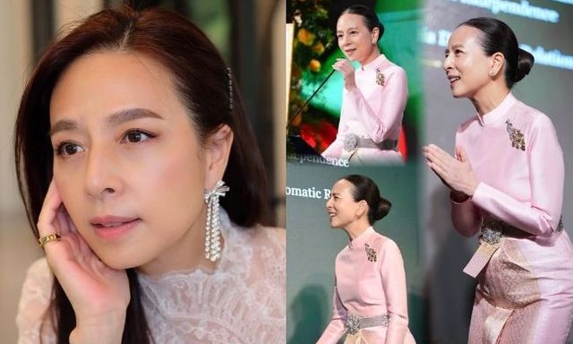 Ảnh cận mặt của nữ tỷ phú quyền lực nhất bóng đá Thái Lan - Madam Pang - ở tuổi 60 gây sốc