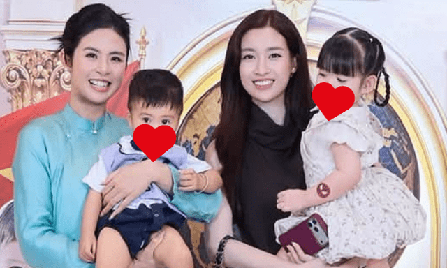 Đỗ Mỹ Linh bế ái nữ Chủ tịch CLB Hà Nội đến dự tiệc nhà Ngọc Hân, nhan sắc nàng dâu hào môn hậu sinh con thứ 2 gây sốt