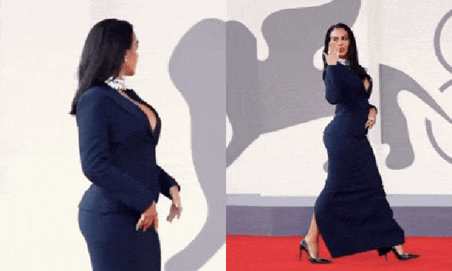 Cú hất tóc hút chục triệu views của Georgina - vợ Ronaldo trên thảm đỏ LHP Venice, xứng danh nàng WAGs quyền lực và chịu chơi nhất thế giới
