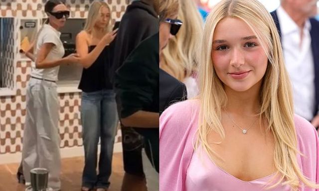 “Cam thường” của team qua đường bóc nhan sắc thật của tiểu thư Harper nhà Beckham ở quán kem: Có xinh đẹp, nũng nịu như ảnh trên mạng?
