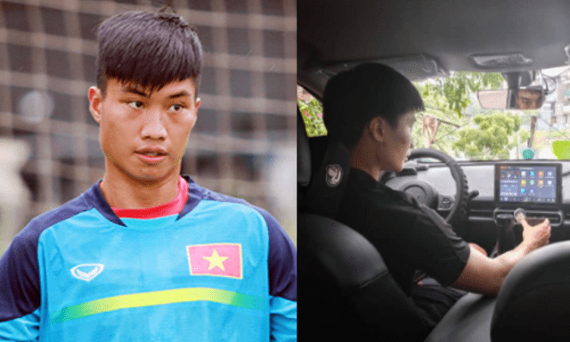Thủ môn dự U20 World Cup là đồng đội của Trọng Đại, Quang Hải bỏ nghề đá bóng đi chạy taxi mưu sinh