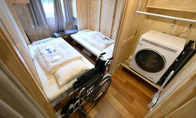 Bên trong căn phòng container cho VĐV tại ASIAD 2026
