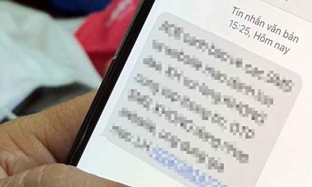 Công an thông báo tới tất cả những ai nhận tin nhắn SMS có nội dung sau