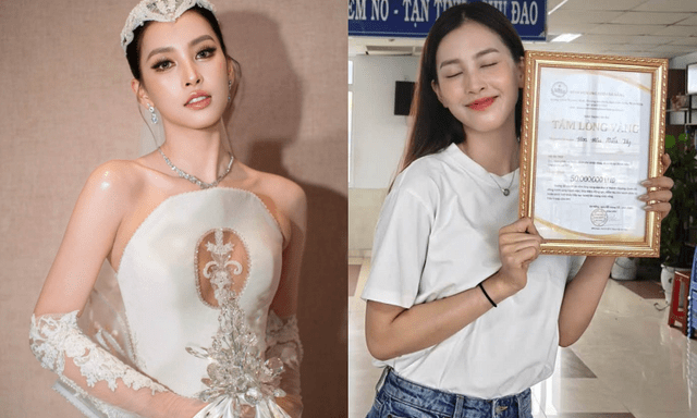 Số tiền 50 triệu đồng trong ngày đặc biệt của Hoa hậu Tiểu Vy 