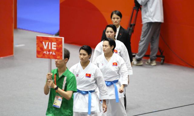 Xuất sắc: Karate Việt Nam giành huy chương Vàng tại ASIAD 2026