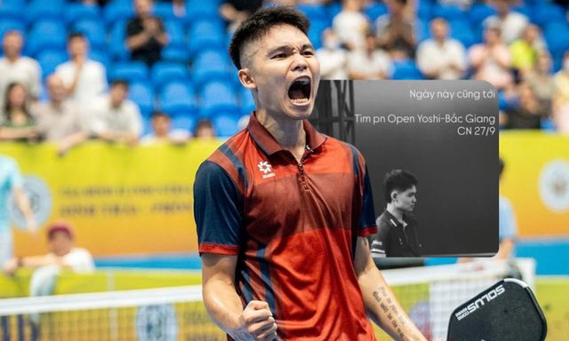 Bất ngờ: Linh Giang vào 6 trận chung kết Pickleball Open gần nhất nhưng phải đi tìm partner trên mạng