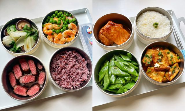 Hộp cơm của bà mẹ làm cho con trai cấp 2, con ăn khỏe mẹ lại giảm 3kg