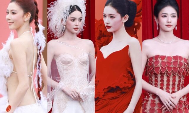 Sự kiện hot nhất đêm Trung thu: Lâm Duẫn diện váy Việt so đọ Na Trát, 1 Chị Đẹp hở cả mảng lưng trần gây ngộp thở