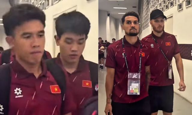 Đình Bắc buồn bã ra về sau trận thua của ĐT Việt Nam 