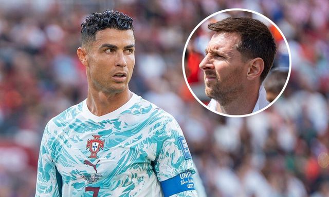 Ronaldo vượt qua Messi 
