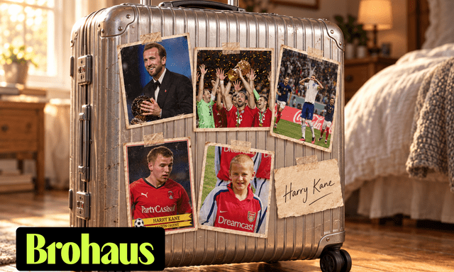 Chiếc vali của Harry Kane