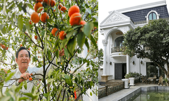 Cơ ngơi 1.000m2 của nam NSƯT mang quân hàm Thượng tá, U70 sống bình yên bên cô công nhân xưởng may