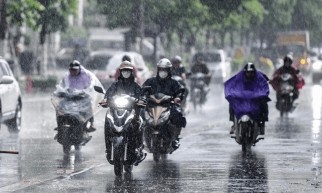 Ngày mai, nhiều khu vực mưa to đến rất to