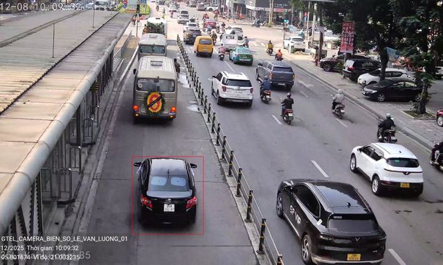 156 chủ xe có biển số sau được camera A.I ghi lại nhanh chóng nộp phạt nguội theo Nghị định 168