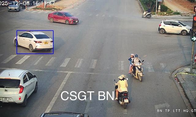 281 chủ xe vượt đèn đỏ, lấn làn... có biển số sau nhanh chóng nộp phạt nguội theo Nghị định 168