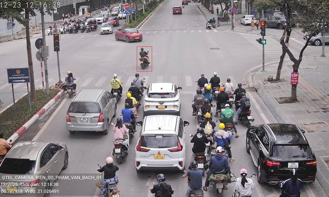 159 chủ xe máy có biển số sau được camera A.I ghi lại nhanh chóng nộp phạt nguội theo Nghị định 168