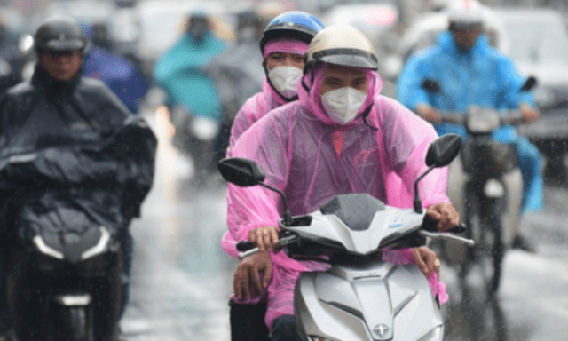 Gió mùa Đông Bắc ảnh hưởng liên tục: Có nơi mưa to đến rất to và dông