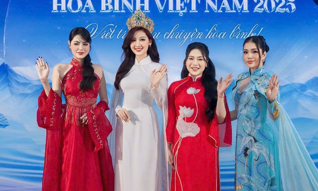 Người đẹp 9x xuất hiện với vai trò quan trọng tại cuộc thi Hoa hậu Sinh viên Hòa bình Việt Nam