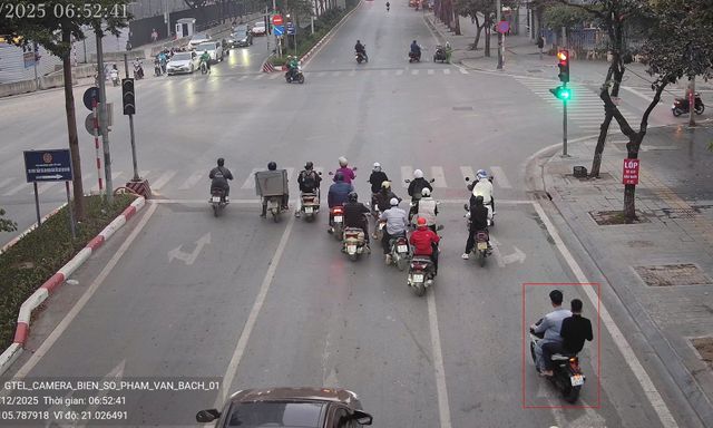 Loạt chủ xe có biển số sau được camera A.I ghi lại ở Hà Nội nhanh chóng nộp phạt nguội theo Nghị định 168