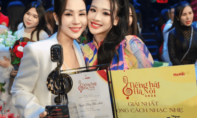Giải Nhất Tiếng hát Hà Nội 2025 Nguyễn Thụy Hải Anh chính thức ra mắt album đầu tay ở tuổi 17