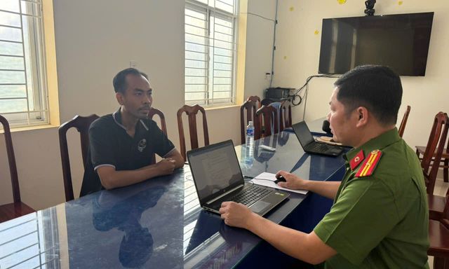 Công an điều tra giao dịch chuyển khoản 130.000.000 đồng vào tài khoản mang tên LAM VAN THOI, khởi tố đối tượng SN 1993