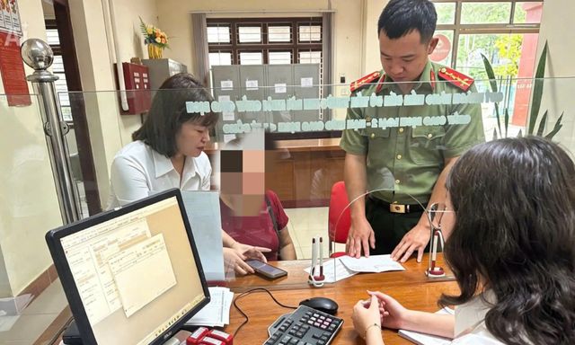 Công an thông báo đến người dân có phát sinh giao dịch chuyển khoản với nội dung sau