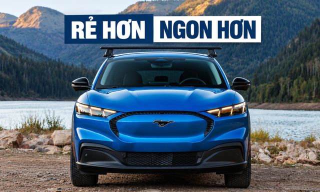 Ford Mustang Mach-E 2027 ra mắt: Giá quy đổi từ 1,1 tỷ đồng, pin tiêu chuẩn lớn hơn, có bản cho dân mê phượt