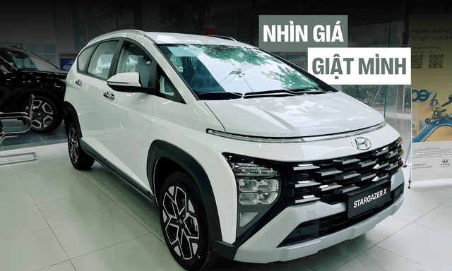 Hyundai Stargazer xả kho VIN 2025: Giảm giá lên đến trăm triệu, bản thấp chưa đến 430 triệu, MPV giá ngang ngửa xe hạng A