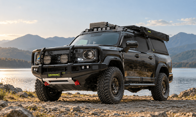 Đối thủ Ford Ranger từ Trung Quốc có gói off-road cực chiến: Nâng cấp từ ngoại hình đến hệ thống treo, bảo hành tới 7 năm