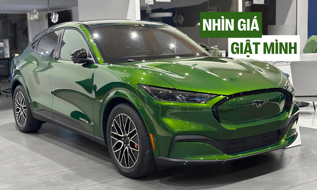 Đại lý giảm 100 triệu đồng, Ford Mustang Mach-E còn 1,599 tỷ đồng, rẻ hơn 1 tỷ so với lúc ra mắt