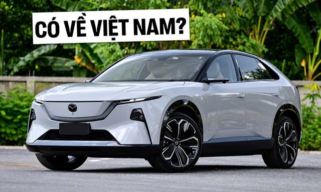 Mazda CX-6e ra mắt gần Việt Nam: Giá quy đổi từ 963 triệu đồng, lớn hơn CX-5, dáng coupe sành điệu, chạy 555km/sạc