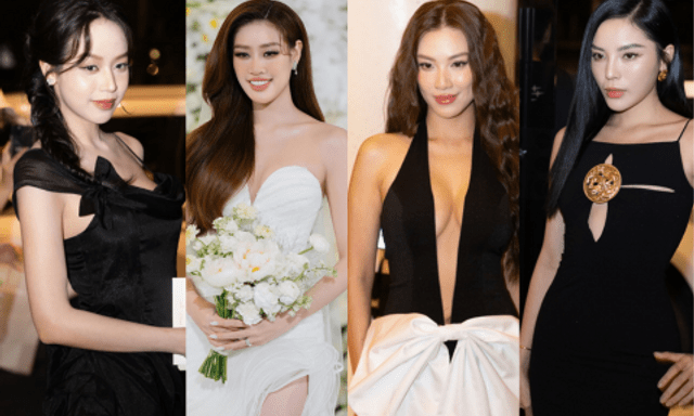 Vũ trụ Hoa hậu tại đám cưới Khánh Vân: Kim Duyên góp mặt giữa tin đồn nghỉ chơi, Kỳ Duyên - Thiên Ân cực slay 