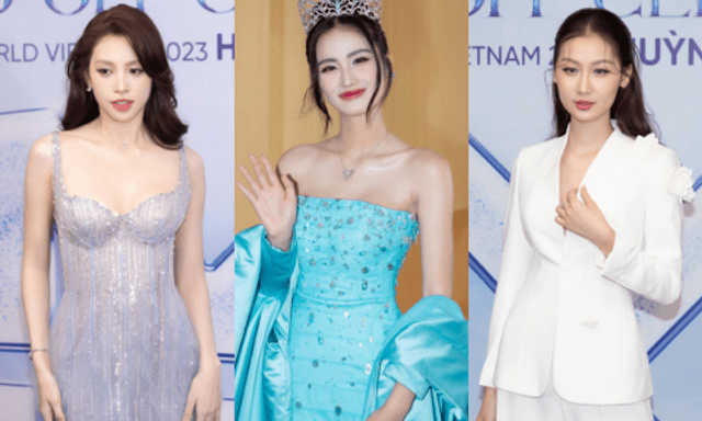 Thảm đỏ hot hôm nay: Tiểu Vy - Quế Anh lên đồ hở đọ sắc căng, Ý Nhi chiếm spotlight trong ngày vắng bạn trai