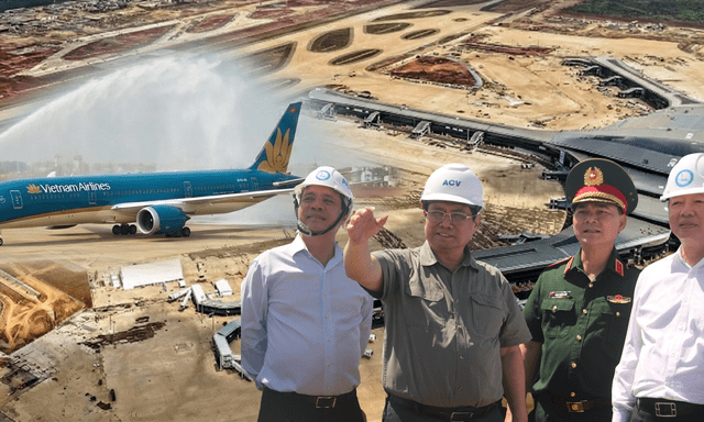 Khoảnh khắc lịch sử: 3 máy bay liên tiếp 'chào sân', sân bay 16 tỷ USD gia nhập bản đồ hàng không toàn cầu