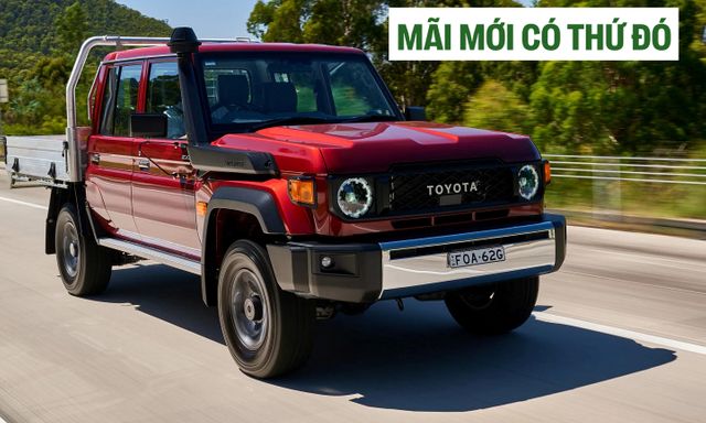 Toyota Land Cruiser 70 Series sau 42 năm mới chuẩn bị lắp một trang bị phổ biến trên xe giá rẻ